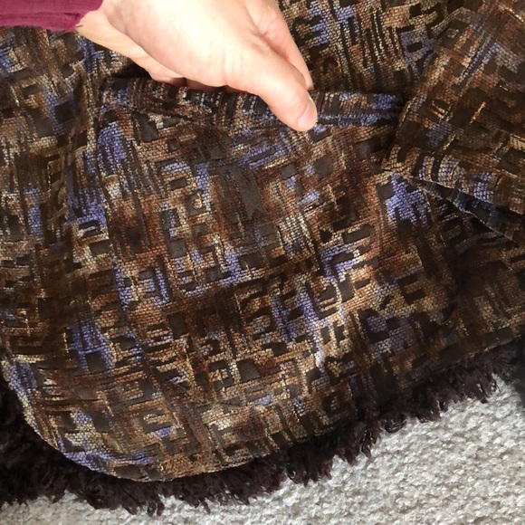 NWT TanJay Petites Brown and Purple Reversible Jacket - Picture 4 of 10